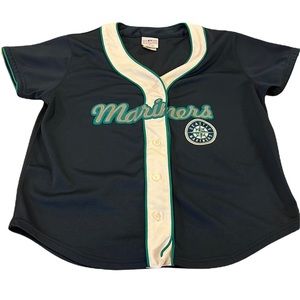 Lady Slugger Seattle Mariners button up size L